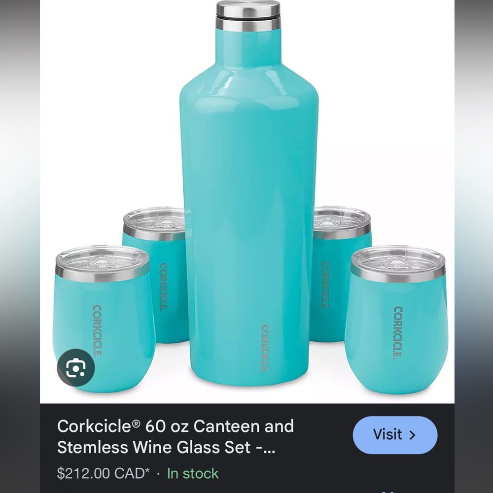 BRAND NEW Corkcicle Tumbler Set
